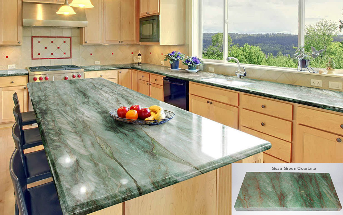 Green Granite Countertops - China Custom Granite and Quartz